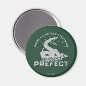 Aimant SLYTHERIN™ - Badge Préfet (Recto/Verso)