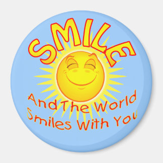 Aimant Smile and the World Smile with You (2)