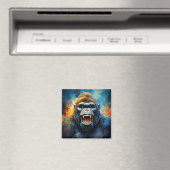 Aimant Smiling gorilla (In Situ (Lave-vaisselle))