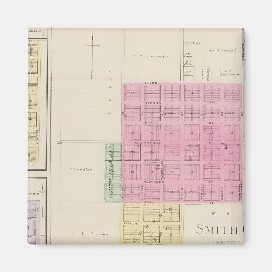 Aimant Smith Centre, Gould City, Motor, Webster, Kansas (Devant)