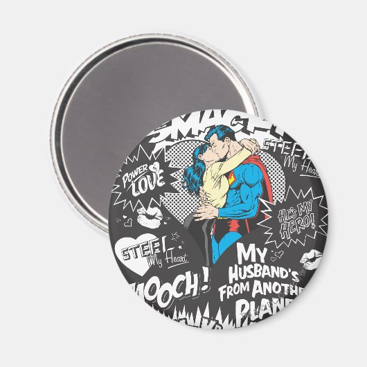 Aimant Smooch, Smack - Collage (Recto/Verso)