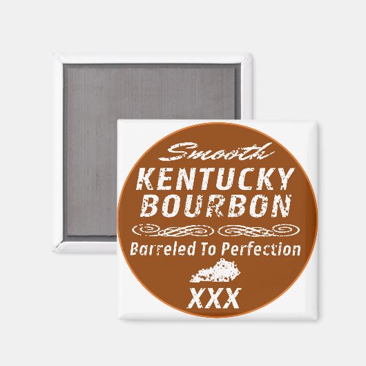 Aimant Smooth Kentucky Bourbon (Recto/Verso)