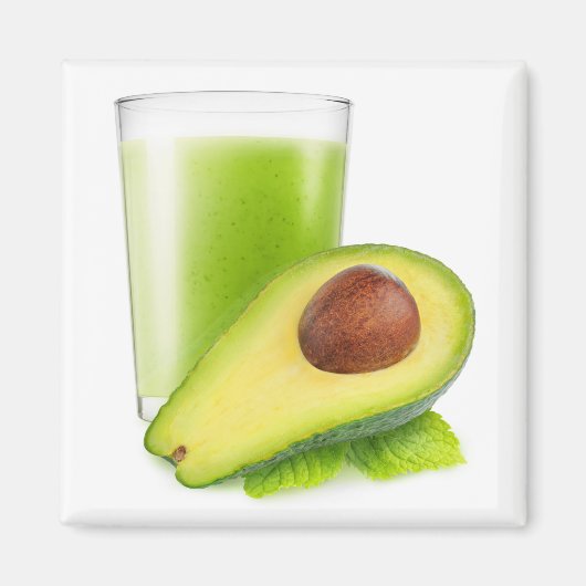 Aimant Smoothie d'Avocado (Devant)