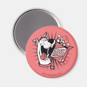 Aimant Snacks Scooby Doo demi-teinte Scooby (Recto/Verso)
