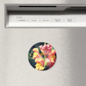 Aimant Snapdragon And Bee Flower Photography (In Situ (Lave-vaisselle))