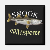 Aimant Snook Whisperer Dark (Devant)