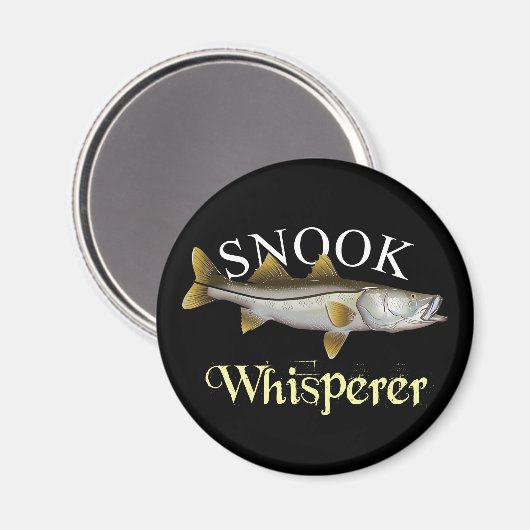 Aimant Snook Whisperer Dark (Recto/Verso)