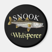 Aimant Snook Whisperer Dark (Devant)