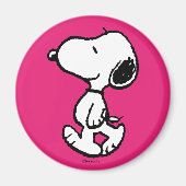 Aimant Snoopy Black & Magenta (Devant)