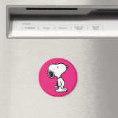 Aimant Snoopy Black & Magenta (In Situ (Lave-vaisselle))