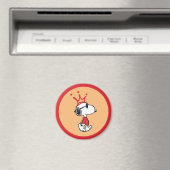 Aimant Snoopy - Joe Cool Crown (In Situ (Lave-vaisselle))