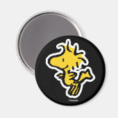 Aimant Snoopy & Woodstock Fun & Flowers (Recto/Verso)