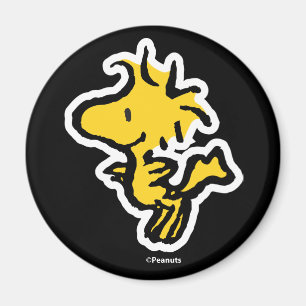 Aimant Snoopy & Woodstock Fun & Flowers