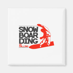 Aimant Snowboard appelle Snowboard Snowboard Snowboarder
