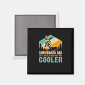 Aimant snowboard_dad_like_a_normal_dad_only_way_glacière (Recto/Verso)