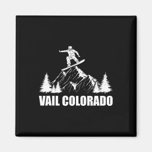 Aimant Snowboard Vail Colorado Snowboard