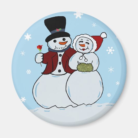 Aimant Snowcouple (Devant)