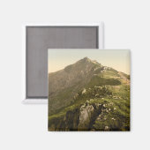 Aimant Snowdon - Le Dernier Mile, Gwynedd, Pays de Galles (Recto/Verso)