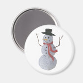Aimant Snowman (Recto/Verso)