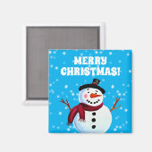 Aimant Snowman (Recto/Verso)