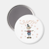 Aimant Snowman (Recto/Verso)