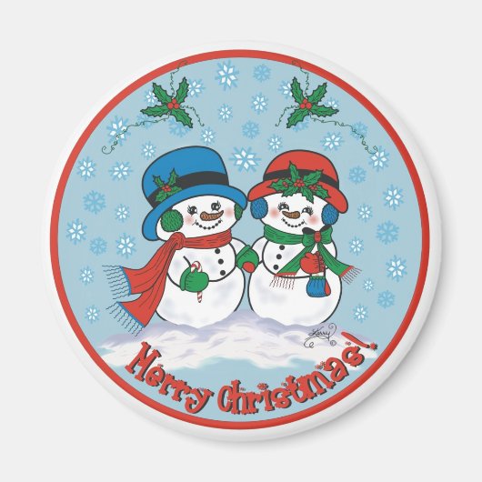 Aimant Snowman (Devant)