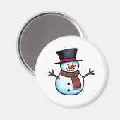 Aimant Snowman (Recto/Verso)