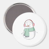Aimant snowman 2 (Recto/Verso)
