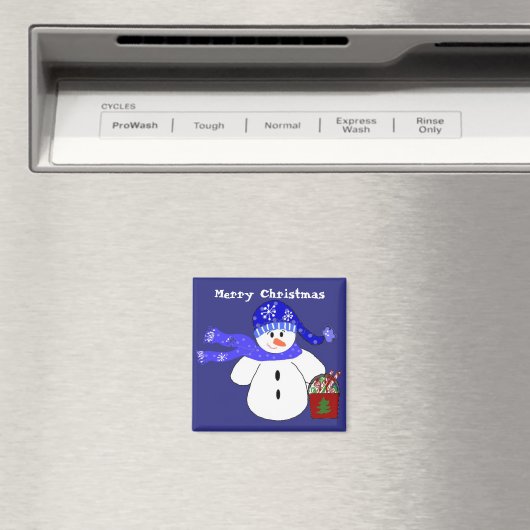 Aimant Snowman avec Traitements (In Situ (Lave-vaisselle))