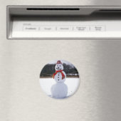 Aimant Snowman Field (In Situ (Lave-vaisselle))