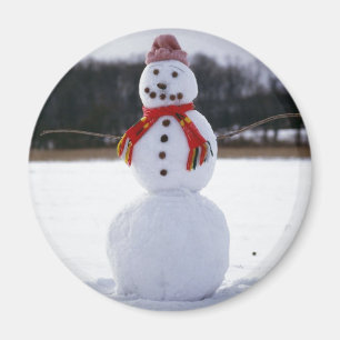 Aimant Snowman Field