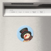 Aimant "Snowman souriant" (In Situ (Lave-vaisselle))