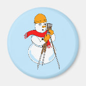 Aimant Snowman Surveyor (Devant)
