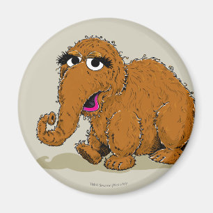 Aimant Snuffleupagus vintage