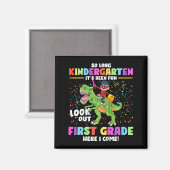 Aimant So Long Kindergarten Graduation Cl 2023 Dinosaur K (Recto/Verso)