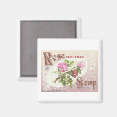 Aimant Soap rose en détresse (Recto/Verso)