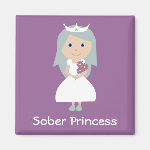 Aimant sobre assez pourpre de princesse