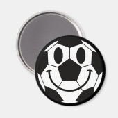 Aimant Soccer Ball Smile Face (Recto/Verso)