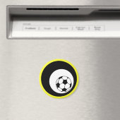 Aimant soccer : cercles : (In Situ (Lave-vaisselle))