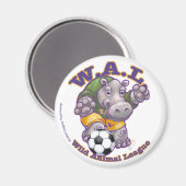 Aimant Soccer de WAL (Recto/Verso)
