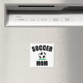 Aimant Soccer Maman Dessin Et Texte (In Situ (Lave-vaisselle))