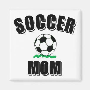 Aimant Soccer Maman Dessin Et Texte