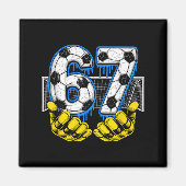 Aimant Soccer Six Seven 67 Funny Gen Alpha Meme  (Devant)