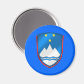 Aimant Soccer Slovénie (Recto/Verso)