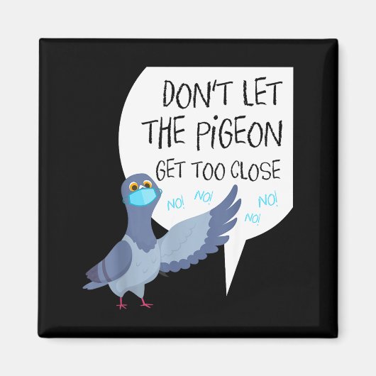 Aimant Social Distancing Parody Don't Let The Geon Get To (Devant)