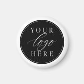 Aimant Société de logo d'entreprise personnalisée (Devant)