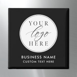 Aimant Société de logo d'entreprise personnalisée