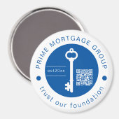 Aimant Société hypothécaire personnalisée moderne Ajouter (Recto/Verso)