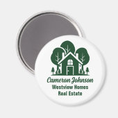 Aimant Société immobilière sur mesure Green Forest House (Recto/Verso)
