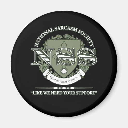Aimant Société nationale de sarcasme (Devant)